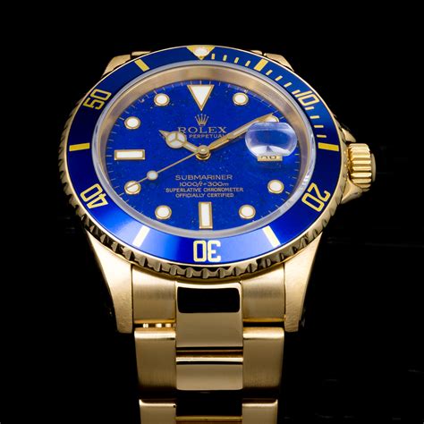 rolex submariner blu e oro prezzo|rolex sottomarino prezzo.